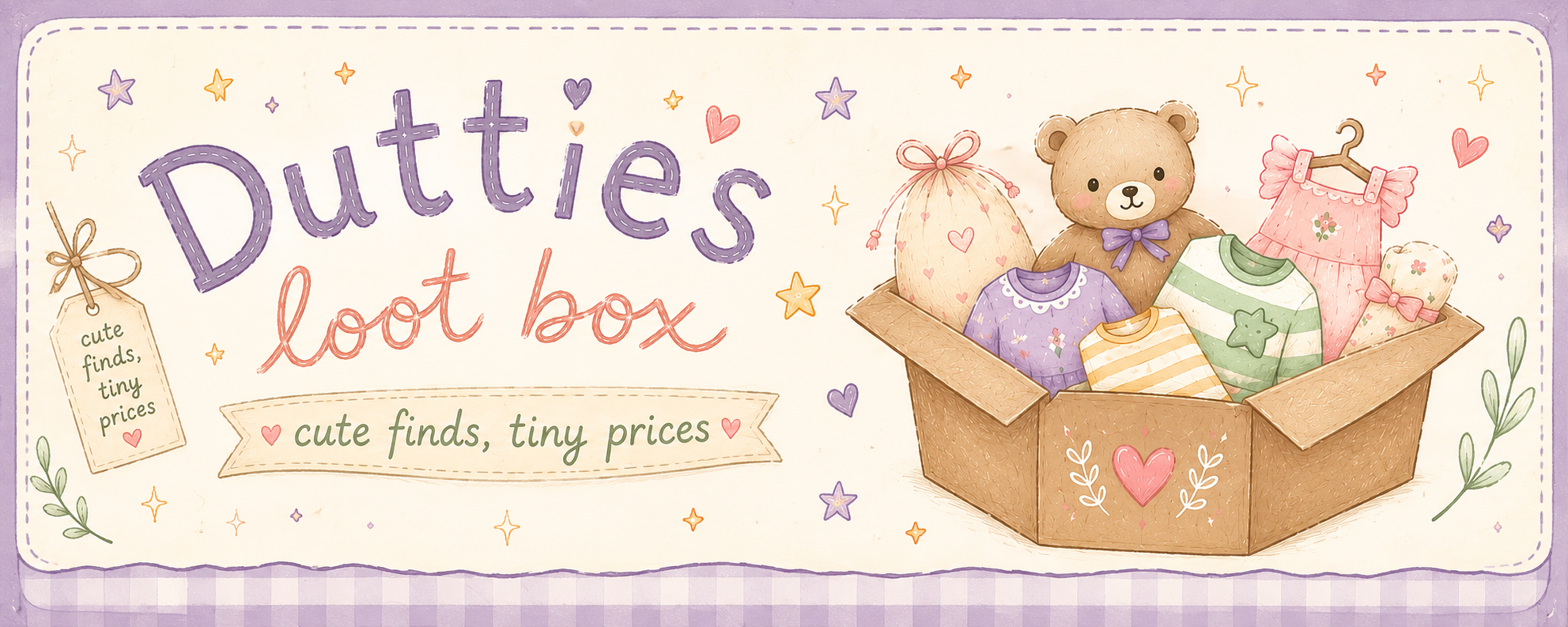 Duttie's Loot Box — cute finds, tiny prices